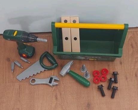 Kindergereedschapskist Bosch - Zo goed als nieuw, Ophalen of Verzenden, Zo goed als nieuw, Bouwen