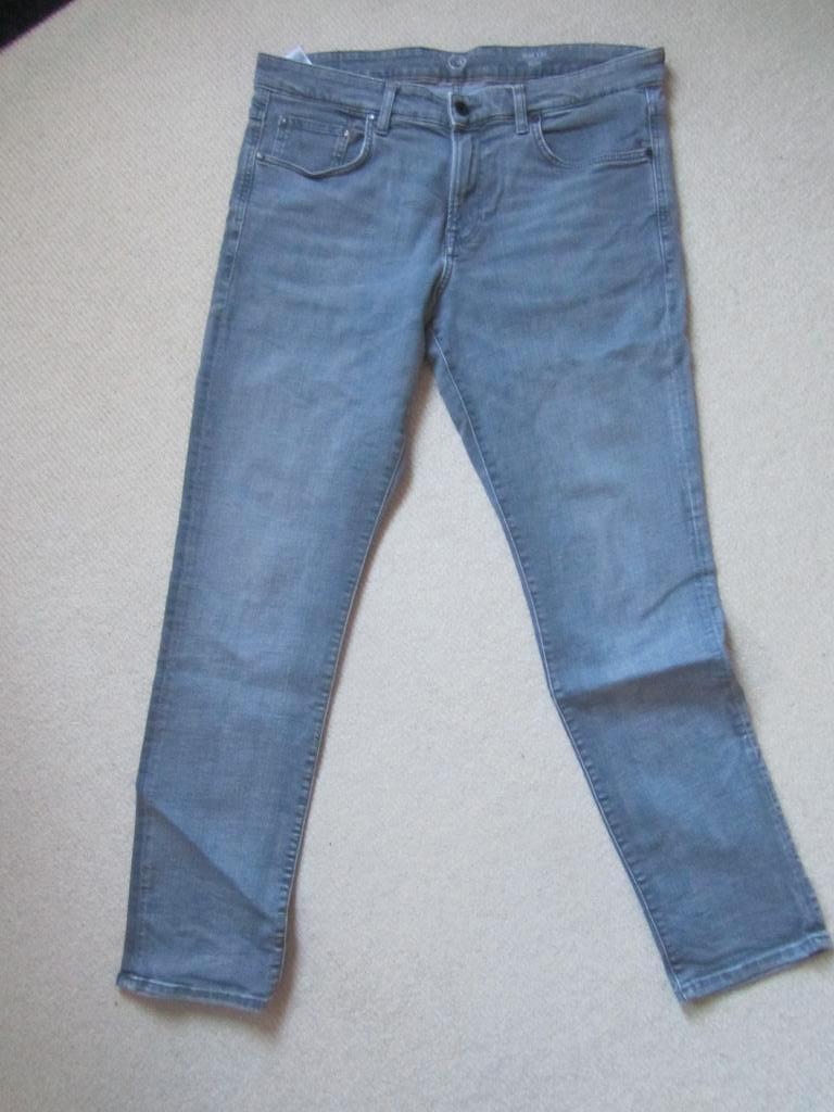 Licht grijze jeans W38 L34 slim, Verzenden, C&A, Zo goed als nieuw, Grijs