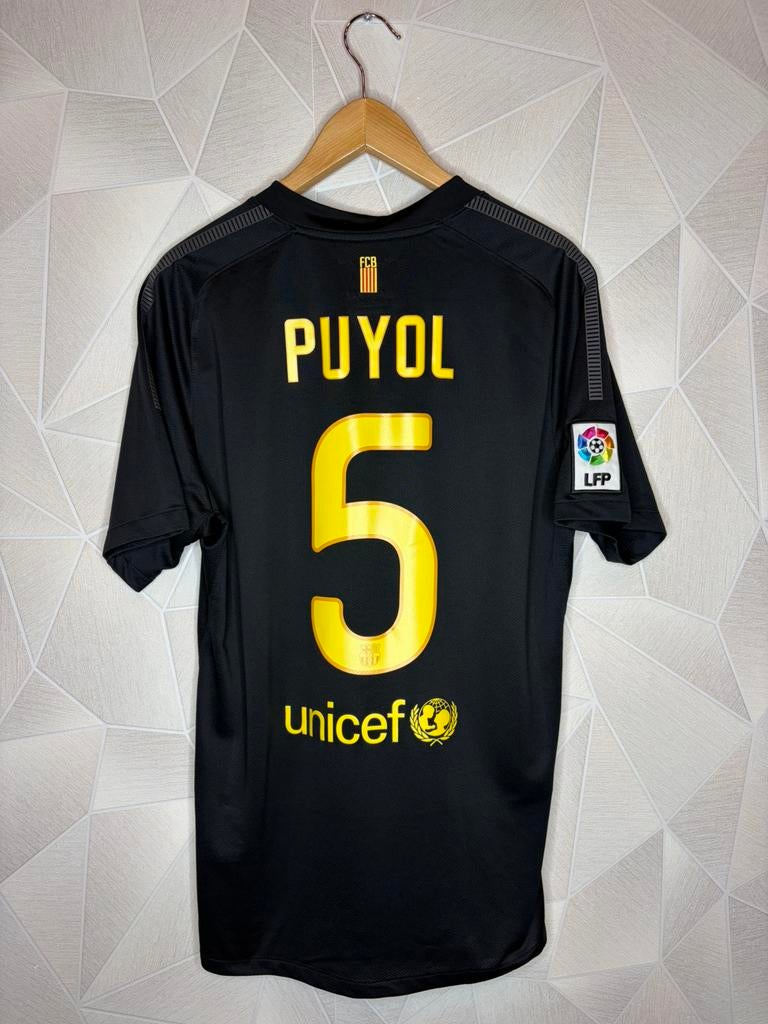 FC Barcelona 2011/2012 Puyol, Maat L, Ophalen of Verzenden, Zo goed als nieuw, Shirt