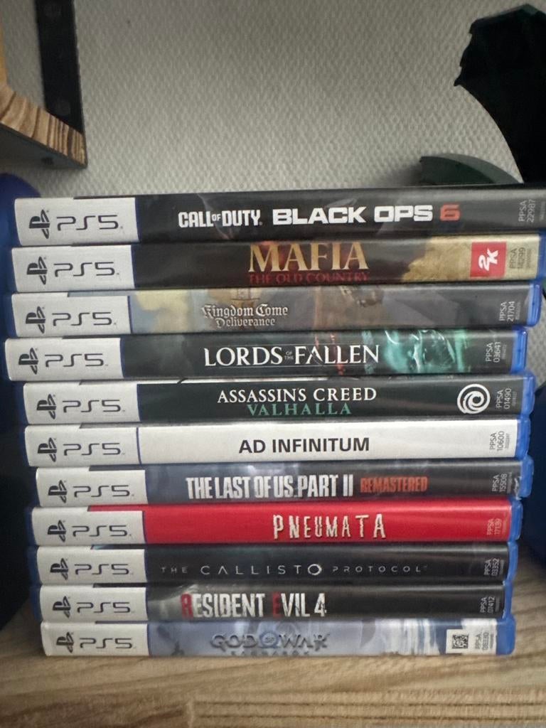 Diverse Playstation 5 spellen, Spelcomputers en Games, Games | Sony PlayStation 5, Gebruikt, Vanaf 18 jaar, Overige genres, 1 speler