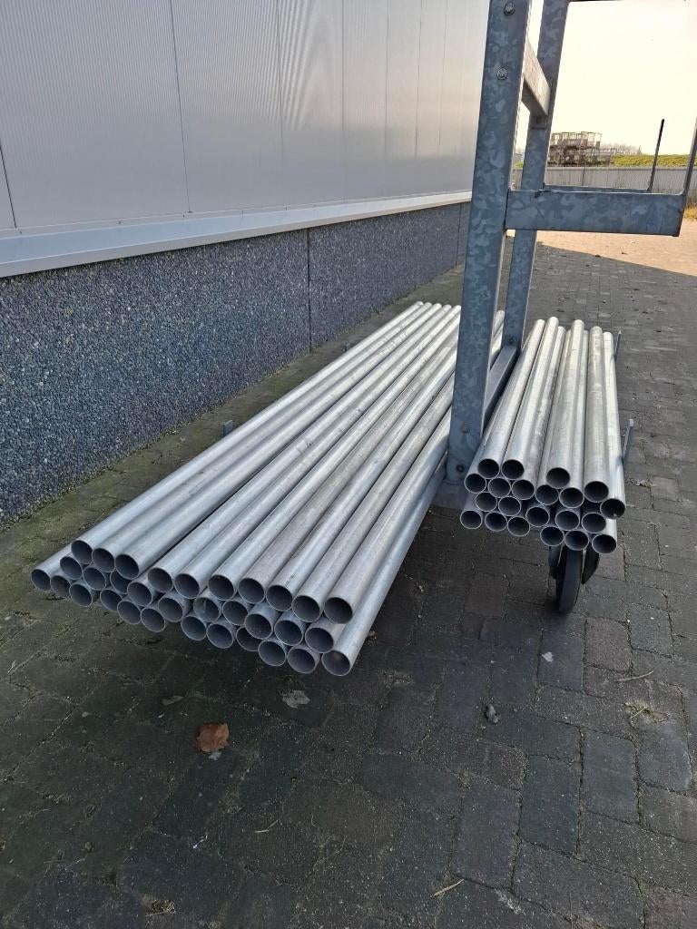 Aluminium buizen diameter 51 mm, Ophalen of Verzenden, Nieuw, Aluminium