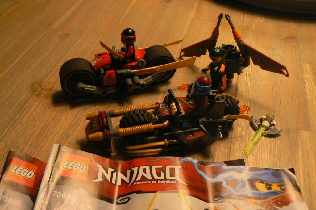 Te koop: Lego Ninjago 19 stuks met boekjes, Gebruikt, Compleet, Lego, Ophalen of Verzenden
