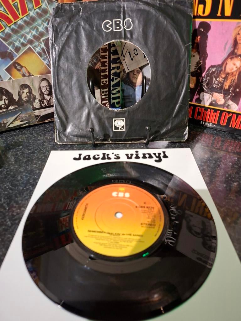 Aerosmith - Remember (Walking In The Sand) 7 inch 1979, Ophalen of Verzenden, Gebruikt, Overige formaten, Poprock