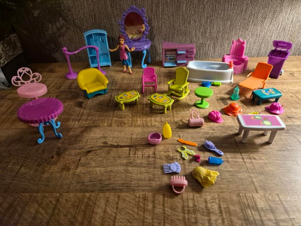 Poppenhuis meubeltjes Vaste prijs€15euro, Verzamelen, Verzenden