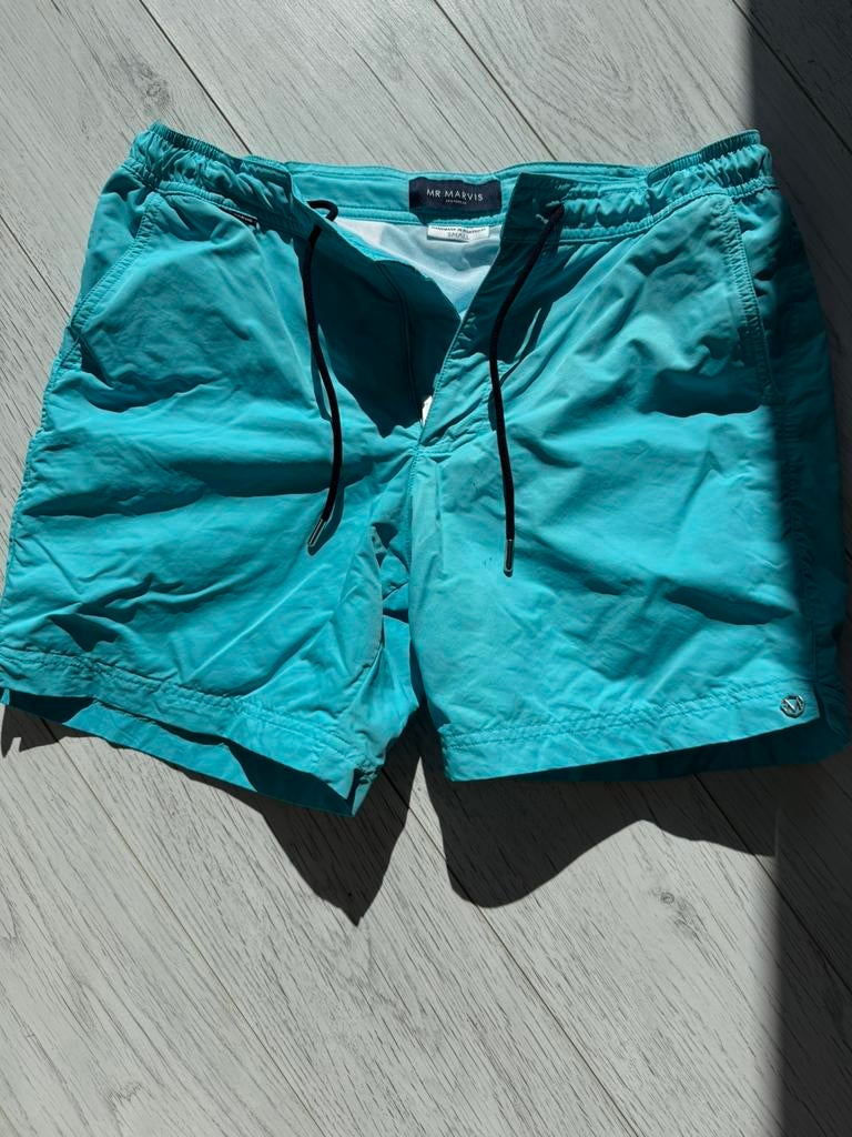 Nieuwstaat: Mr Marvis zwembroek / Aquamarina / maat S, Ophalen of Verzenden, Blauw