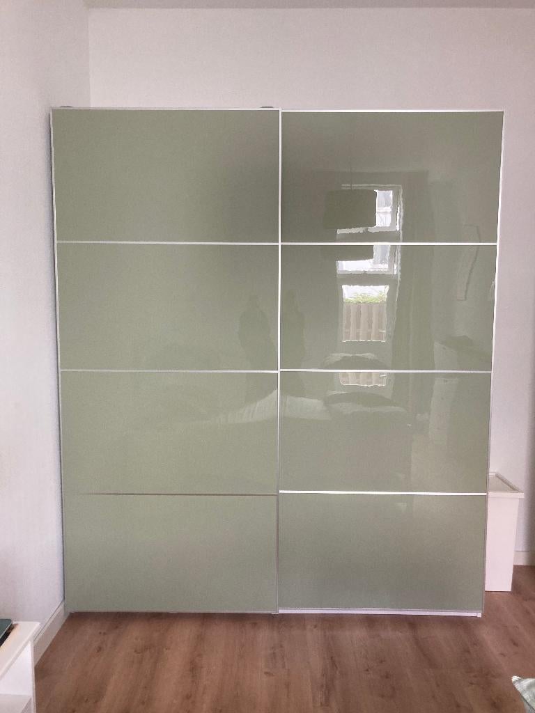 IKEA Pax Kledingkast schuifdeuren 200x58x236, 200 cm of meer, 200 cm of meer, Modern, 50 tot 75 cm