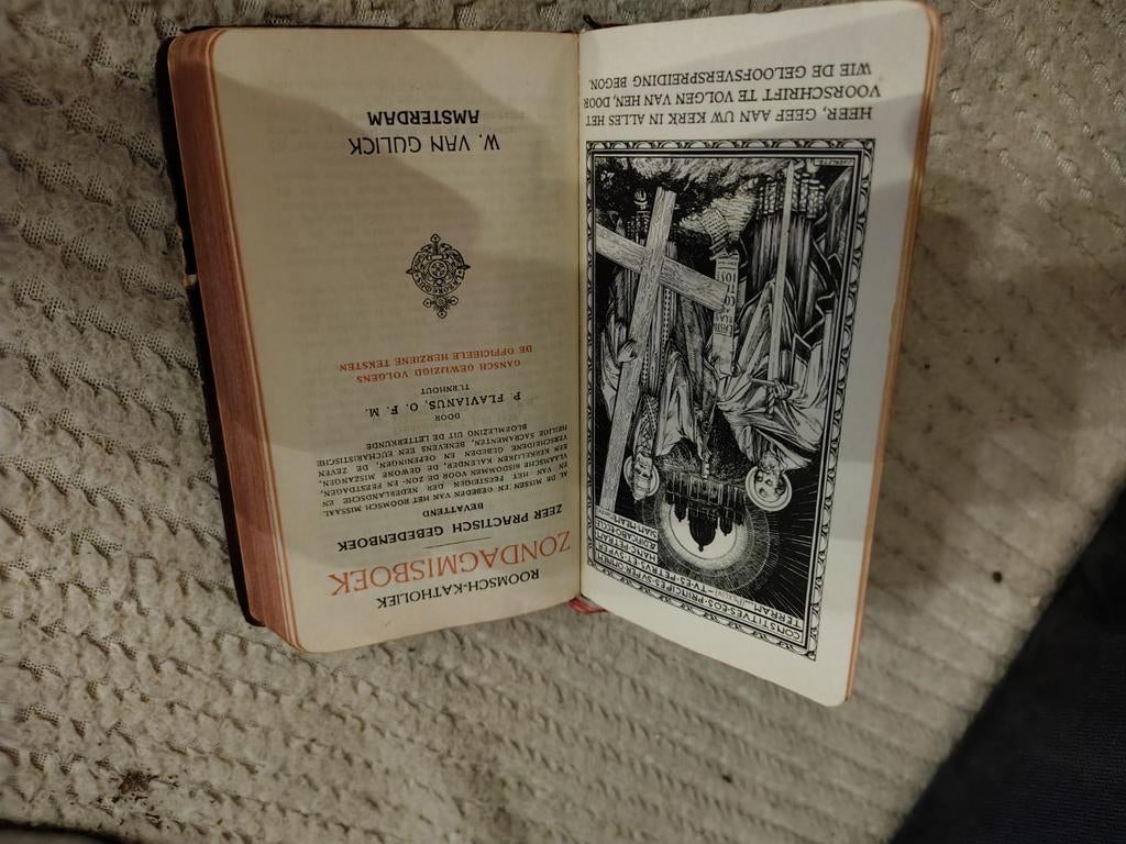 Oud bijbeltje uit 1939 met leren kaft, Antiek en Kunst, Ophalen