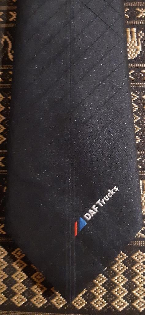 DAF Trucks vrachtwagen bedrijf stropdas blauw, Ophalen of Verzenden, Nieuw, Gebruiksvoorwerp