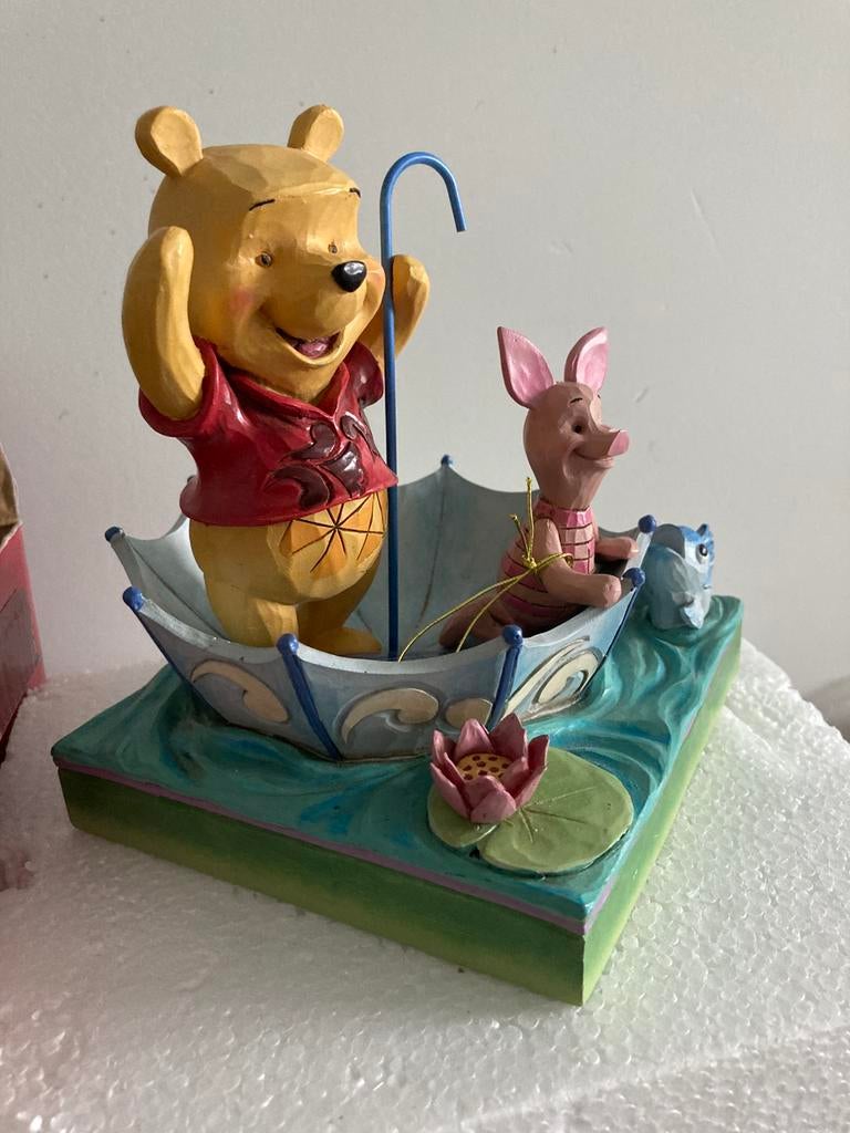 Disney Traditions, Ophalen of Verzenden, Winnie de Poeh of vrienden, Nieuw, Beeldje of Figuurtje