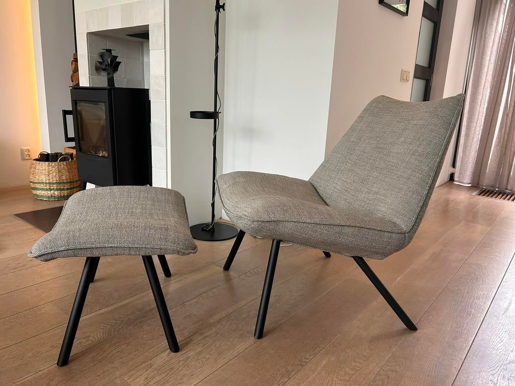 Eijerkamp - Fauteuil Sunny met voetenbank, Ophalen, Zo goed als nieuw, Eén