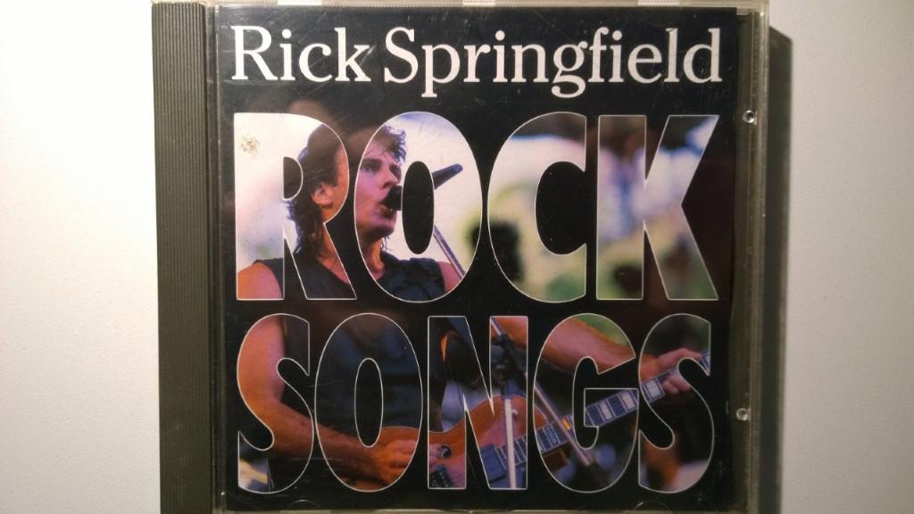 Rick Springfield - Rock Songs, Ophalen of Verzenden, Zo goed als nieuw, Poprock