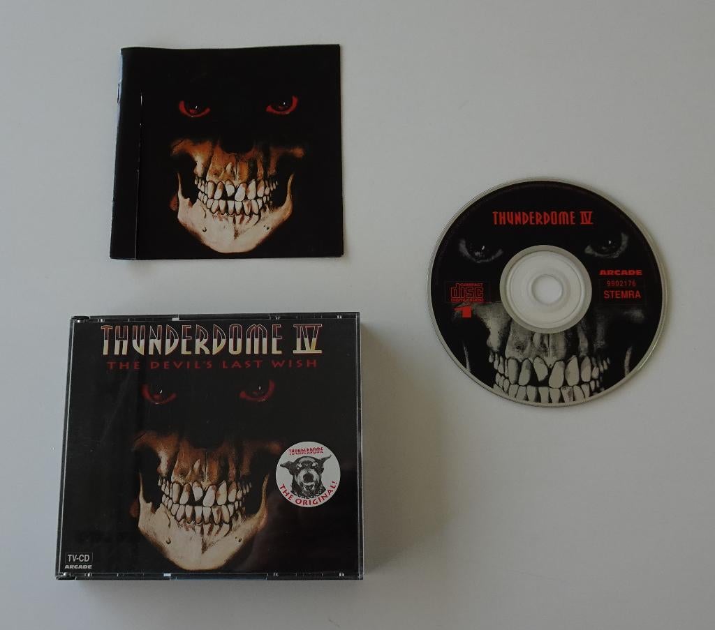 Thunderdome IV : The Devil's Last Wish (alleen CD 1) 1993, Cd's en Dvd's, Cd's | Dance en House, Ophalen, Zo goed als nieuw, Overige genres