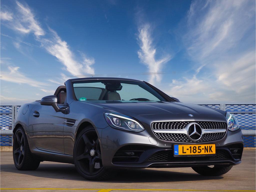 Mercedes-Benz SLC 200 - AMG PAKKET - SPORTUITLAAT -, Auto's, Mercedes-Benz, Automaat, Gebruikt, Euro 6, 4 cilinders
