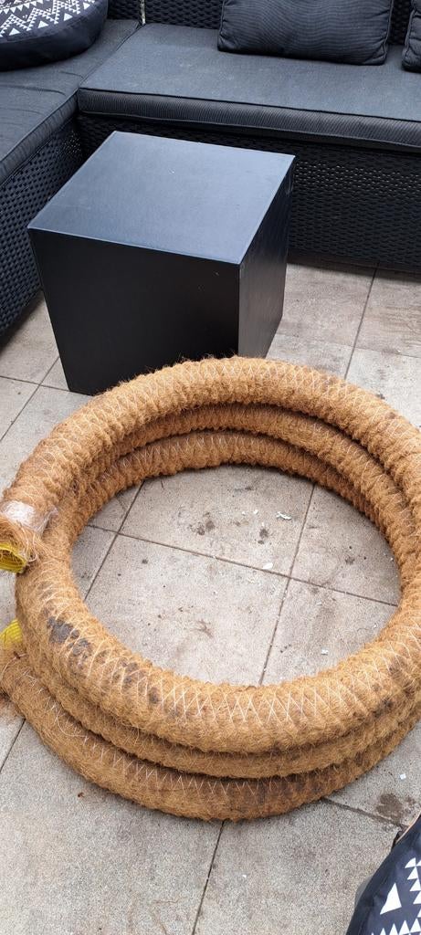 Drainage cocos nog ruim 6 meter.  Buis 8cm doorsnee, Ophalen, Nieuw, 20 meter of meer