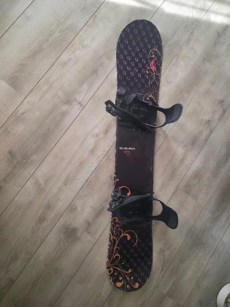 Snowboard set 150 + boots maat 39/40 (label 41), Sport en Fitness, Snowboarden, Ophalen, Gebruikt, Board