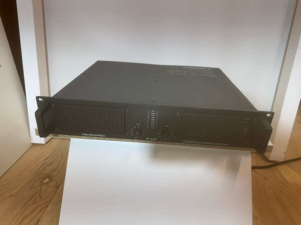 Lab Gruppen fP6400 versterker, Ophalen of Verzenden, Zo goed als nieuw