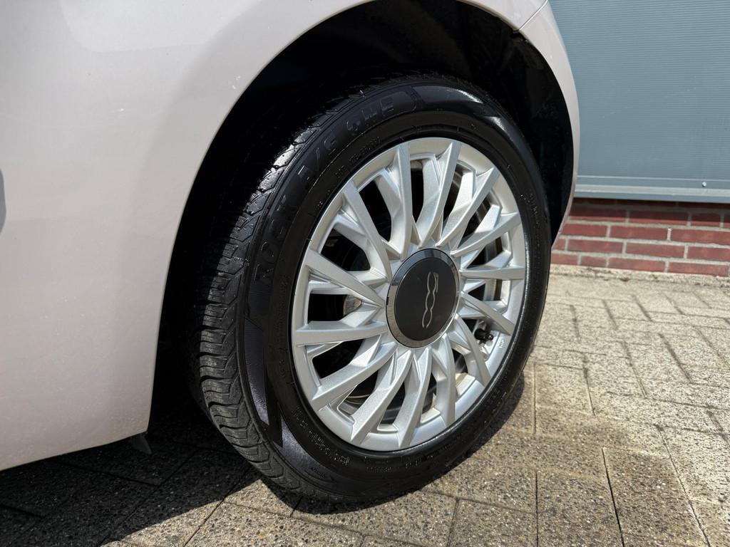 Fiat 500 C 0.9 TwinAir Turbo Star Cabrio *navi *ecc *cruise, Auto's, 86 pk, Gebruikt, Zwart, Overige kleuren