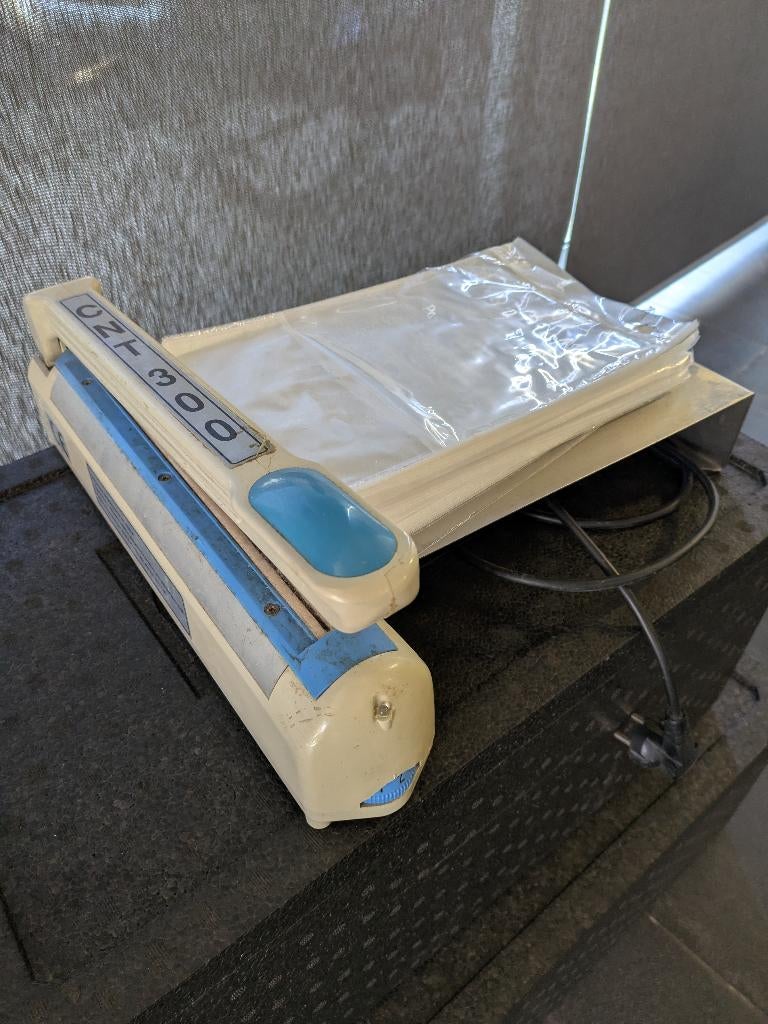 Sealapparaat, plastic zakjes dichtmaakapparaat, Ophalen, Gebruikt