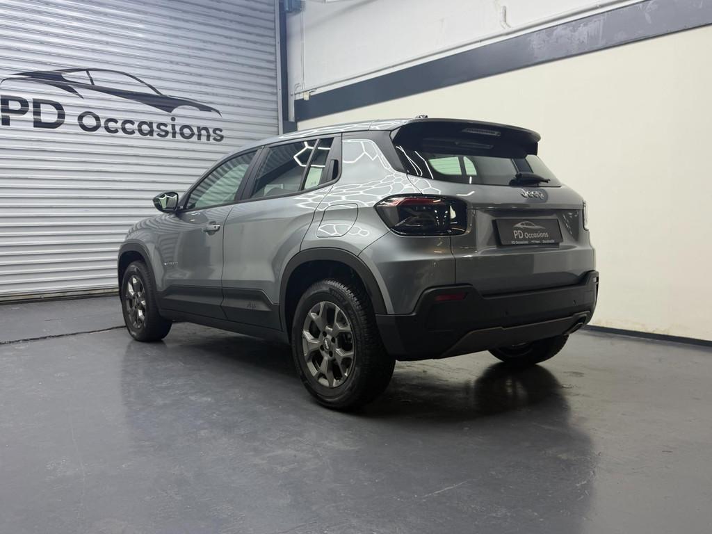 Jeep Avenger 1.2 Longitude - Half leder - Carplay - Clima -, Voorwielaandrijving, 101 pk, Gebruikt, Zwart