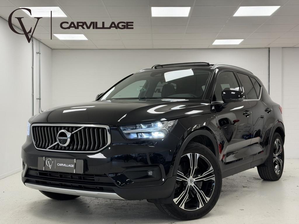 Volvo XC40 1.5 T4 Recharge R-Design Expression | Trekhaak |, 1712 kg, Zwart, Leder, Bedrijf