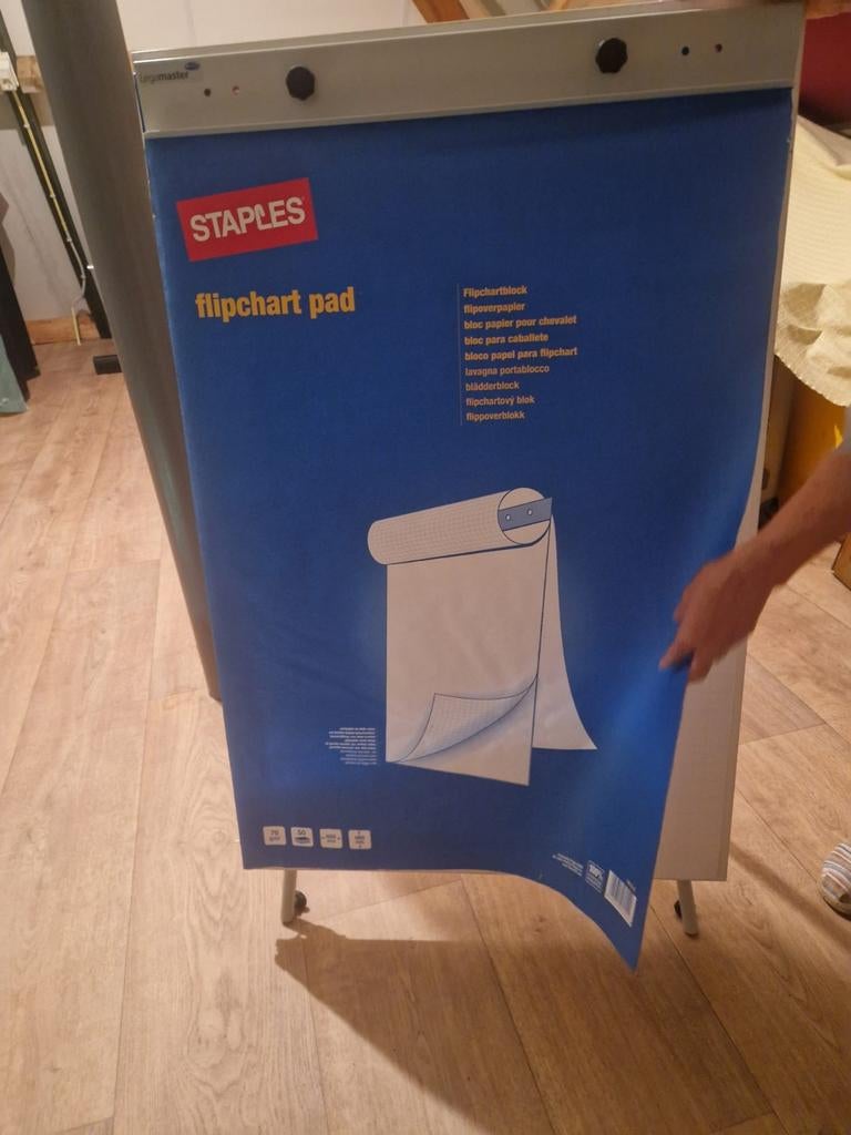 Standaard Legamaster • incl. Flipchart pad, Ophalen, Zo goed als nieuw