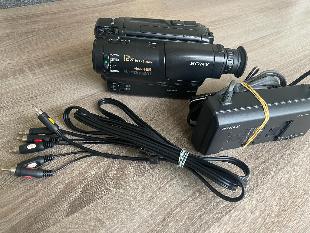 Sony HI8 videocamera, Ophalen, Hi 8
