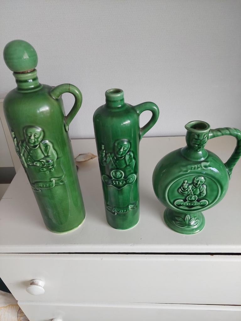 Bols jenever kruiken, Ophalen