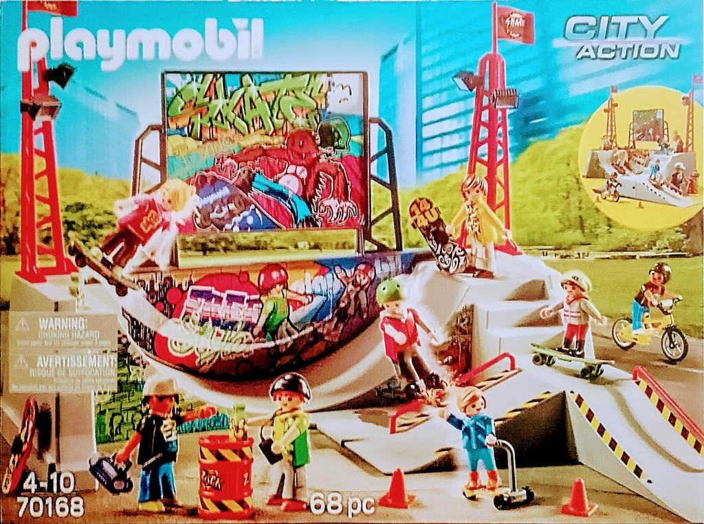 City Action Skating Grounds 70168, Ophalen of Verzenden, Zo goed als nieuw, Complete set