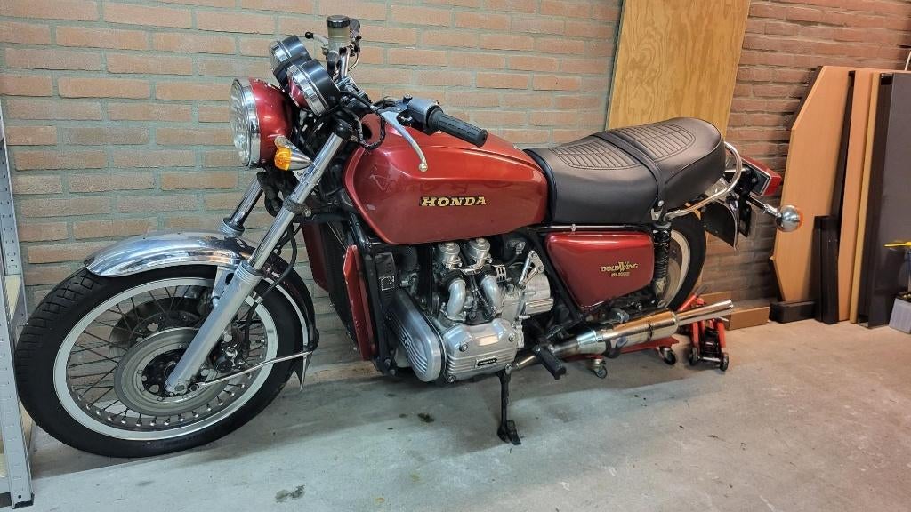 Honda GL1000 Goldwing 1977 K2, Motoren, Motoren | Honda, Cardan-aandrijving, 4 cilinders, Motorrijbewijs A, Particulier