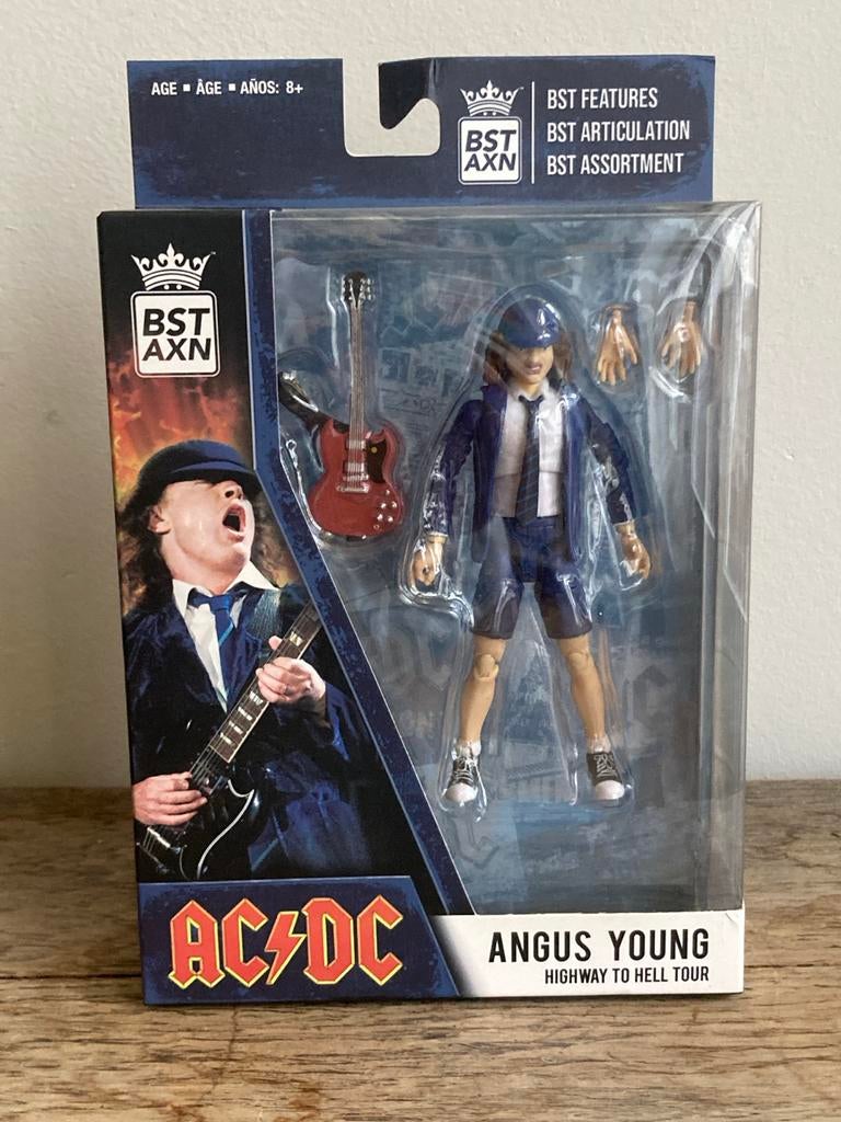 Mini figuur Angus Young in originele verpakking, Ophalen of Verzenden, Nieuw