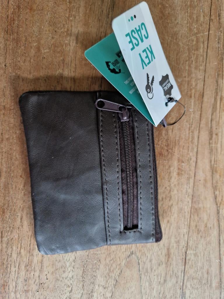 Nieuw Leren Sleuteletui - Bruin, Overige merken, Bruin, Nieuw, Ophalen of Verzenden