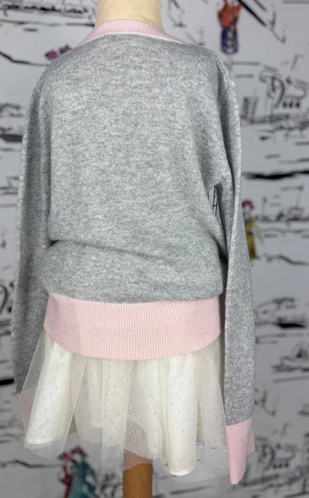 Bonpoint cashmere trui met kers voorjaar maat 10 (255 euro), Customercare@bonpoint.com, Bonpoint EU, Meisje, Trui of Vest