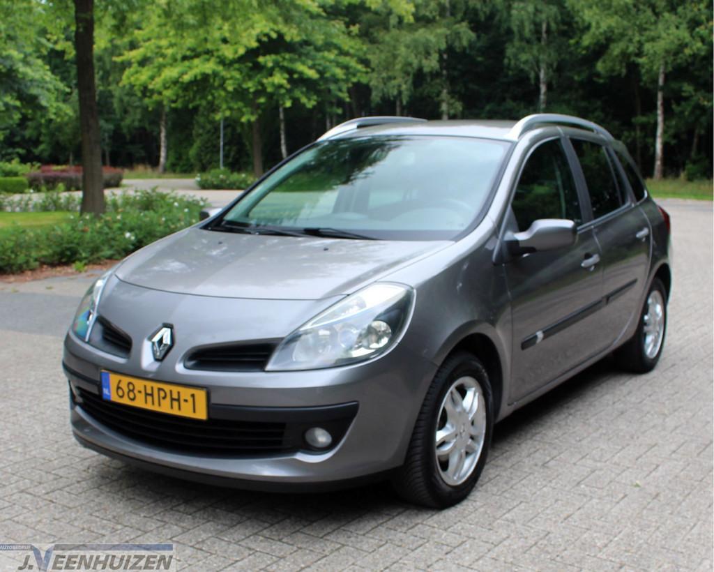 Renault Clio Estate 1.2 TCE Sélection Business Sport | 2009, Voorwielaandrijving, Zwart, 4 cilinders, 1095 kg