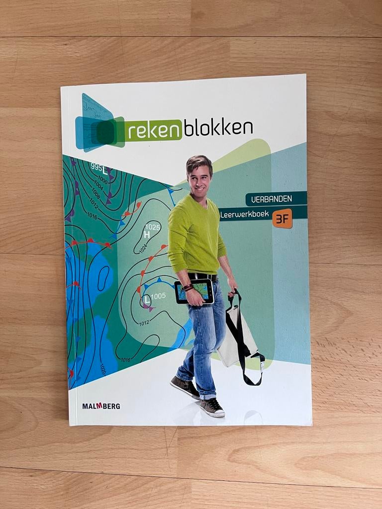 Rekenblokken Verbanden Leerwerkboek 3F Malmberg, Boeken, Ophalen, Beta, Zo goed als nieuw, MBO