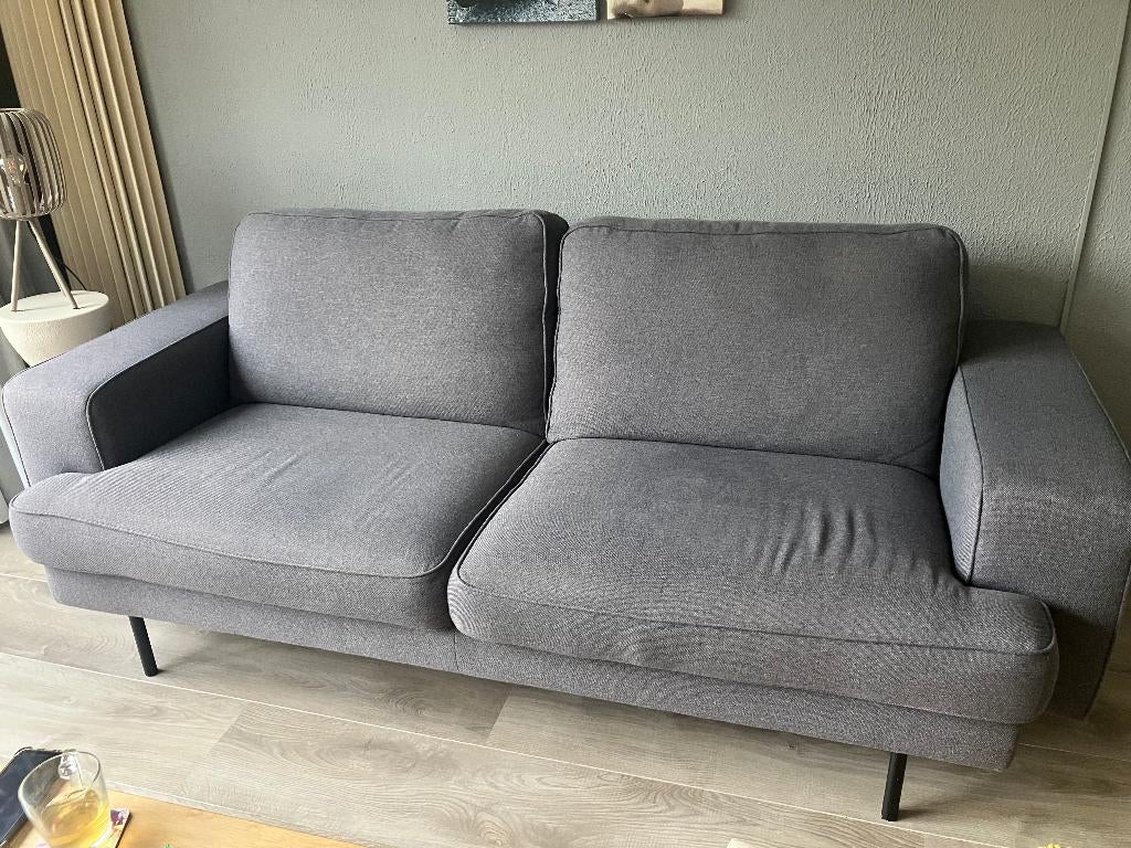 bank, Huis en Inrichting, Banken | Bankstellen, Ophalen, Gebruikt, Minder dan 75 cm, Rechte bank