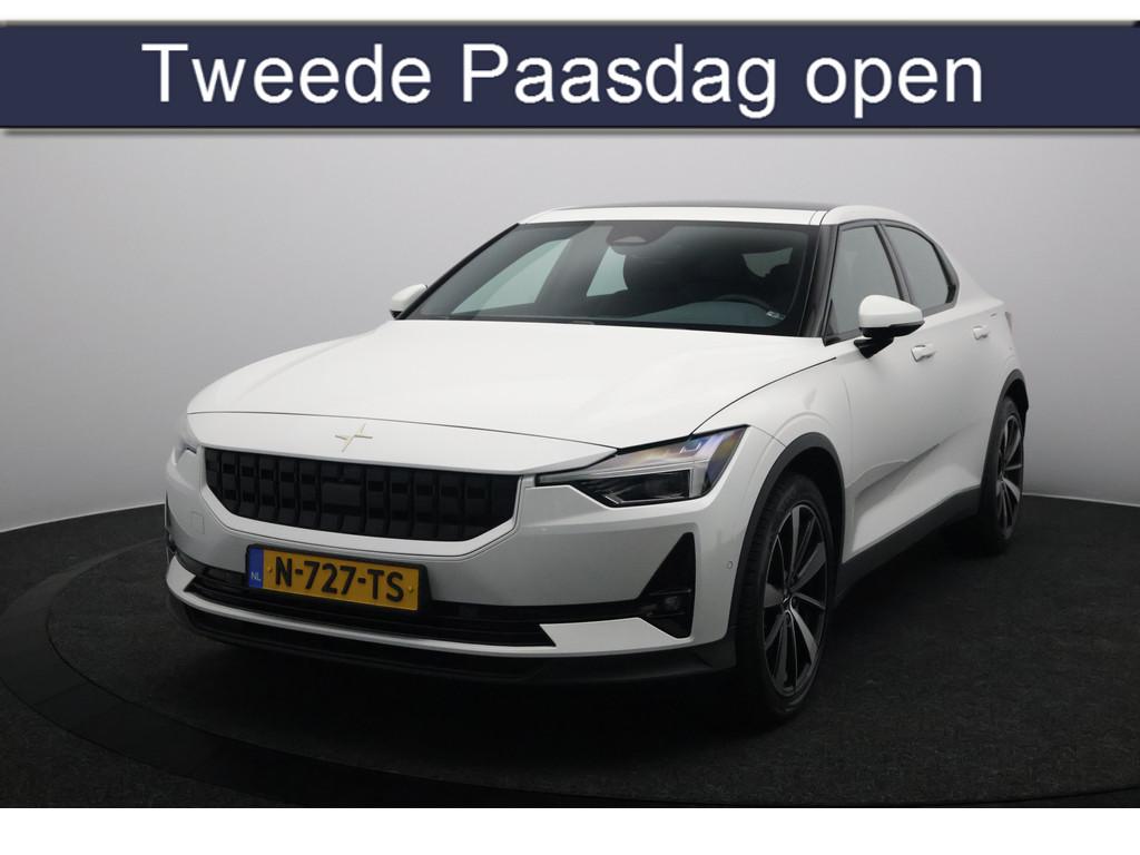 Polestar 2 Standard Range Single Motor 63kWh SOH 92,6% | Tre, Polestar 2, Stof, Gebruikt, Zwart