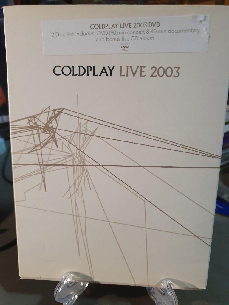 Coldplay live 2003 2DVD, Alle leeftijden, Ophalen, Zo goed als nieuw