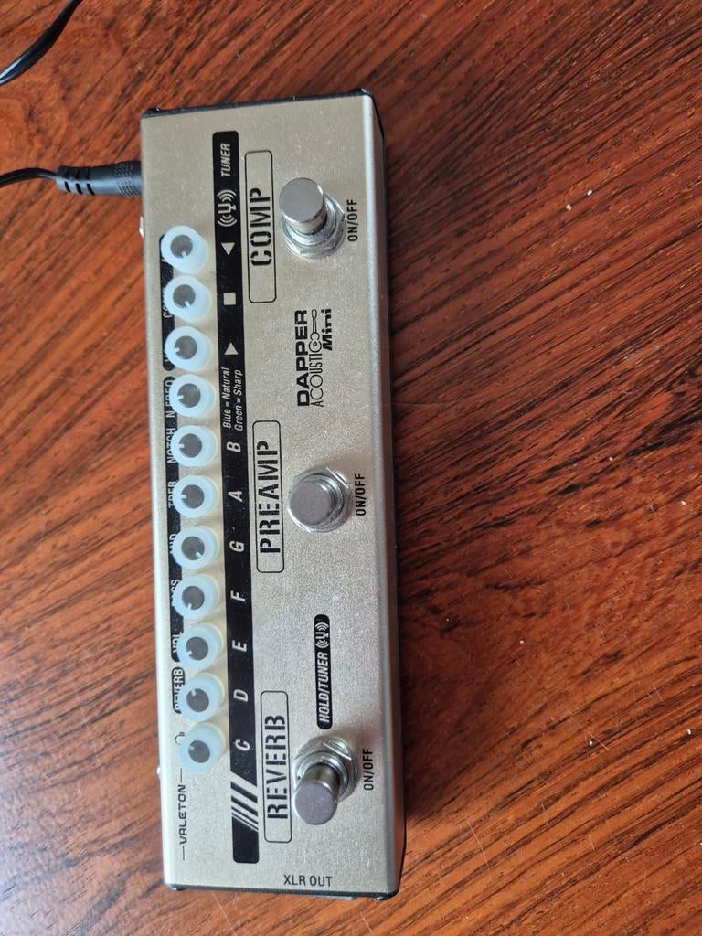 Valeton Dapper Acoustic Mini, Ophalen of Verzenden, Zo goed als nieuw, Equalizer