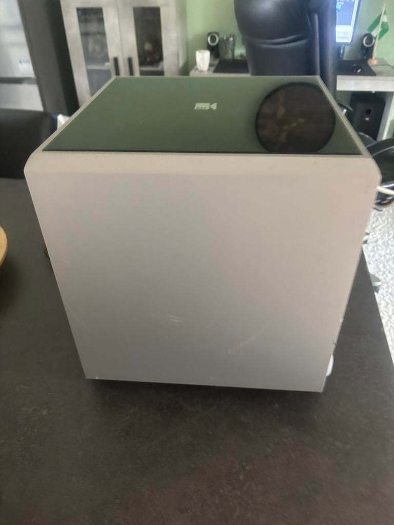 Kef psw 2010, Gebruikt, Subwoofer, 120 watt of meer, Ophalen