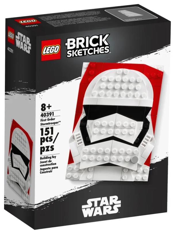 Lego Brick Sketches First Order Stormtrooper (40391) NIEUW, Ophalen of Verzenden, Nieuw, Complete set, Lego