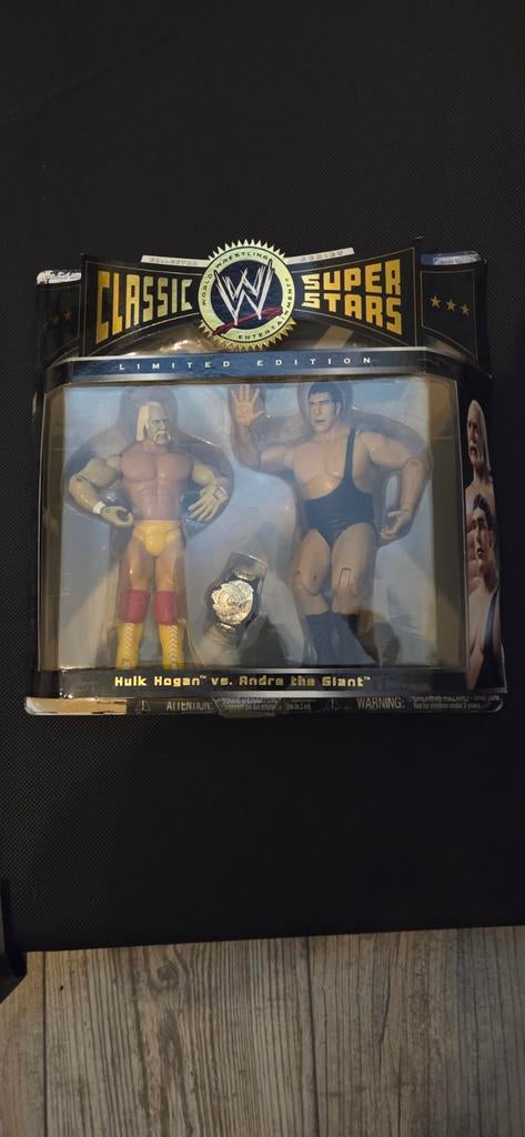 WWE Classic Superstars Hulk Hogan vs Andre the Giant, Kinderen en Baby's, Speelgoed | Actiefiguren, Ophalen of Verzenden