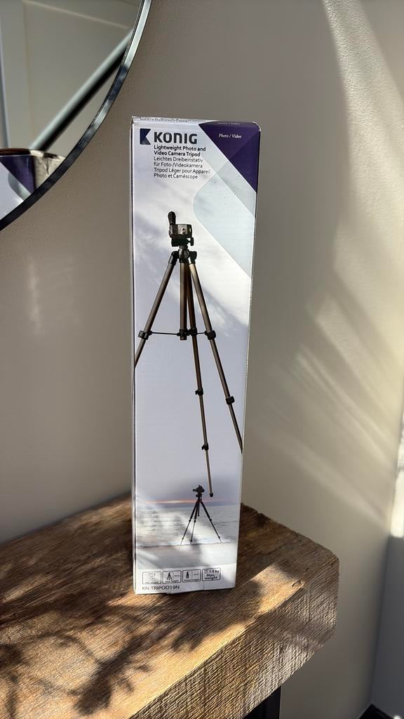 Statief KN-TRIPOD19N, Ophalen of Verzenden, Nieuw, Minder dan 150 cm, Driepoot