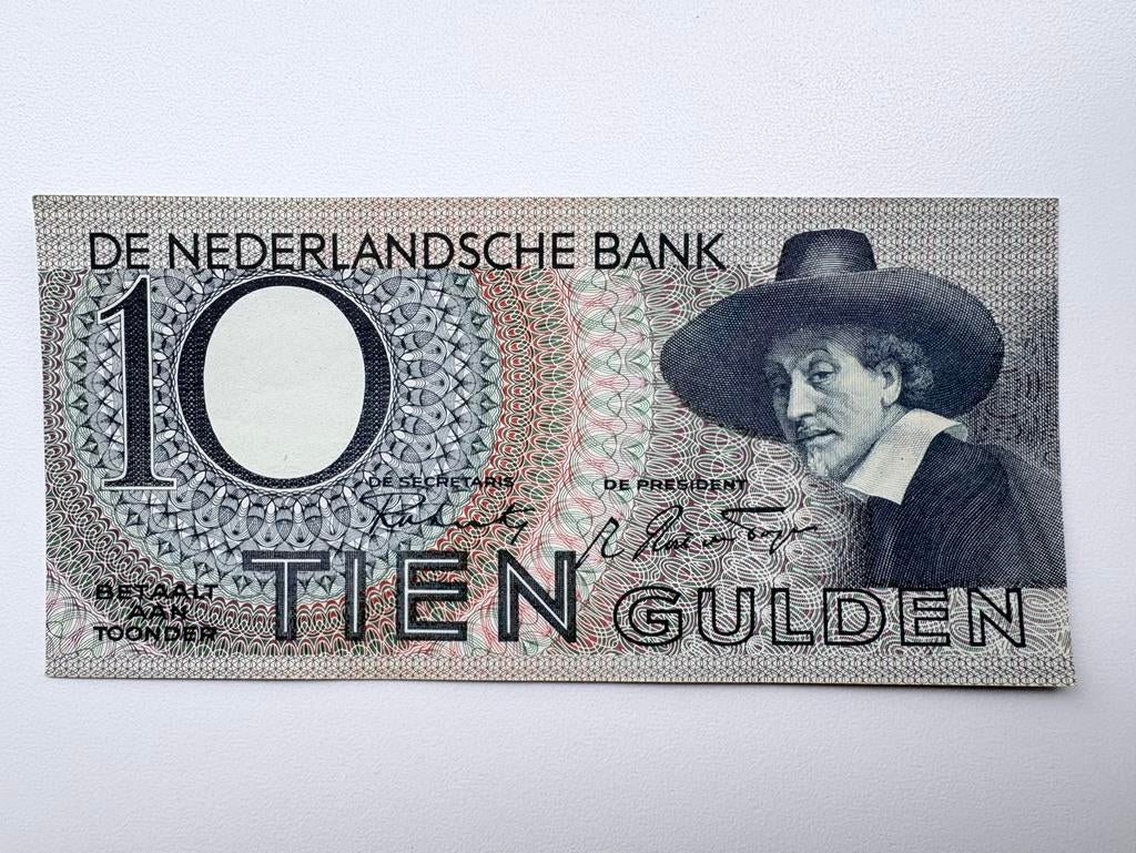Bankbiljet 10 Gulden 1944, Postzegels en Munten, Bankbiljetten | Nederland, Ophalen of Verzenden, 10 gulden, Los biljet
