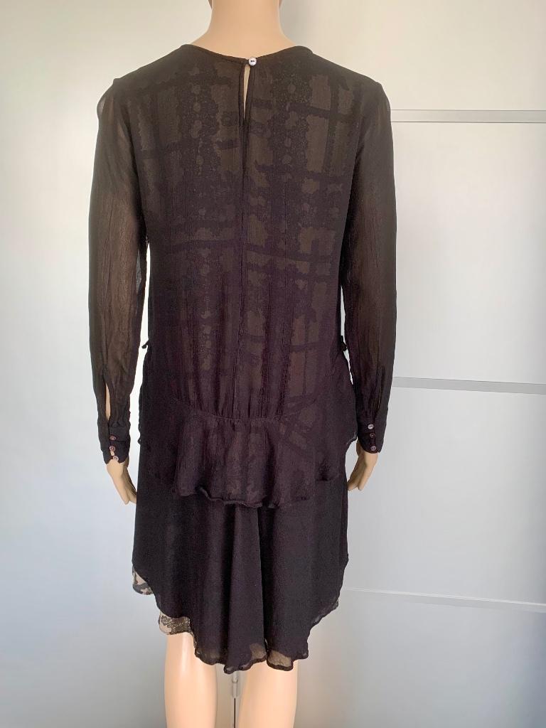 E338 Didi maat S=36 jurk jurkje zwart, Zwart, Didi, Ophalen of Verzenden, Zo goed als nieuw