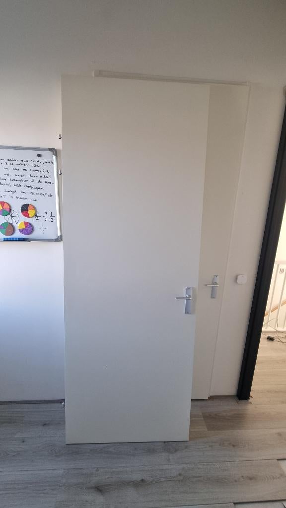 Deur berkvens opdek linksdraaiend 83 x 231,5, Doe-het-zelf en Verbouw, Deuren en Horren, Ophalen, 80 tot 100 cm, 215 cm of meer