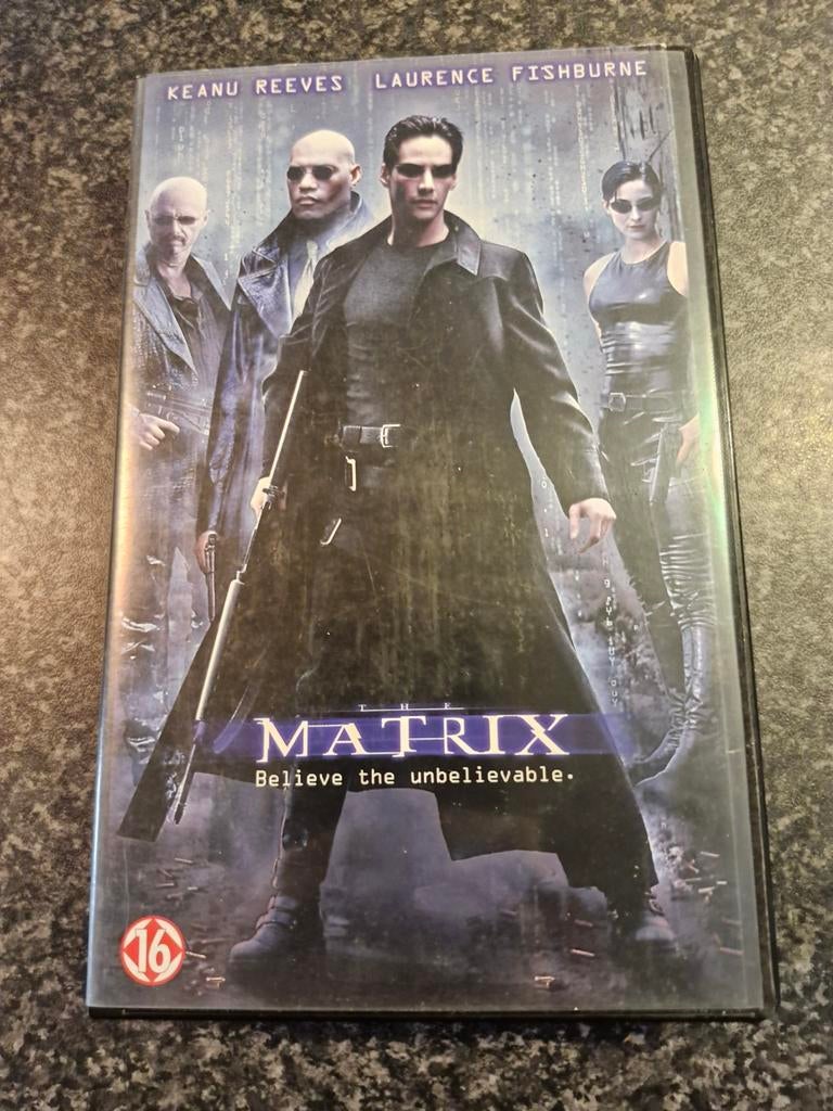 The Matrix VHS, Vanaf 16 jaar, Ophalen of Verzenden, Gebruikt, Actie en Avontuur