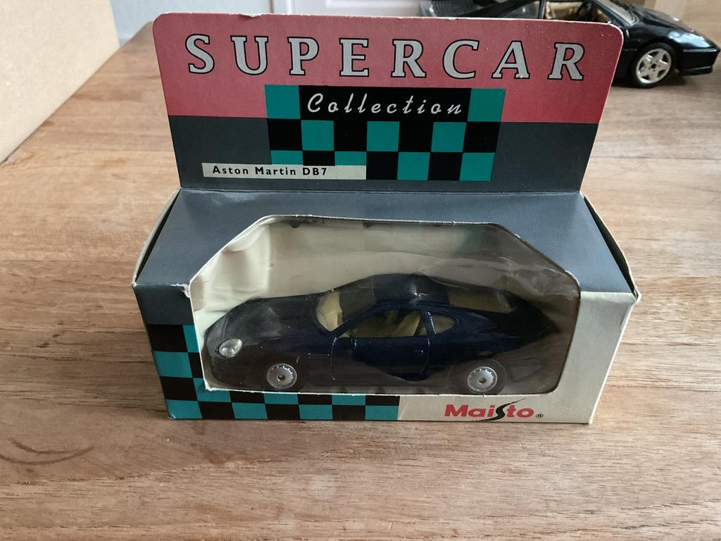 Supercar collection Aston Martin DB Maisto, Ophalen of Verzenden, Nieuw, Auto