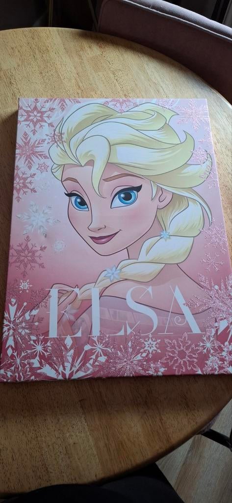 Frozen elsa schilderij 5070, Kinderen en Baby's, Kinderkamer | Inrichting en Decoratie, Ophalen, Nieuw