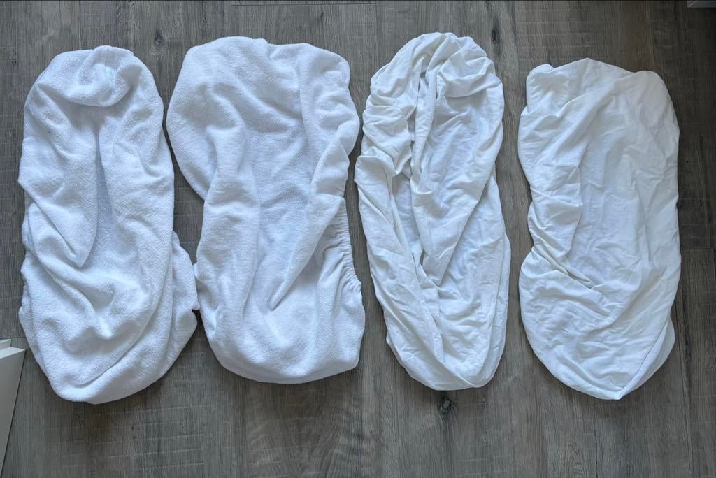 Hema lakentjes, moltons kinderwagen/wiegje, Ophalen of Verzenden, Zo goed als nieuw, Wieg