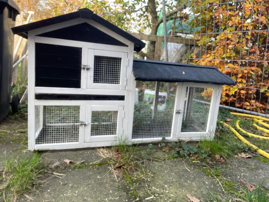 Konijnhok, Ophalen, Zo goed als nieuw, 90 cm of meer, Hok